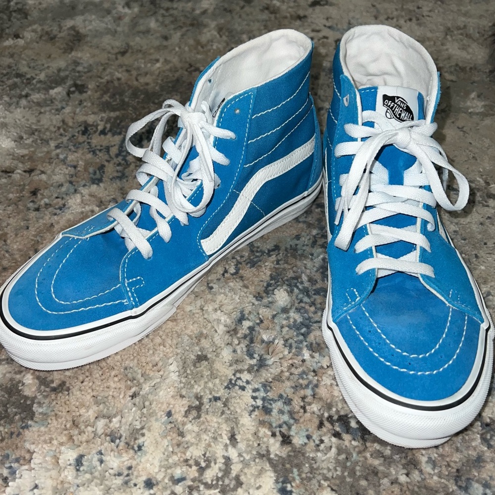 Vans Sk8-hi bright blue shoes